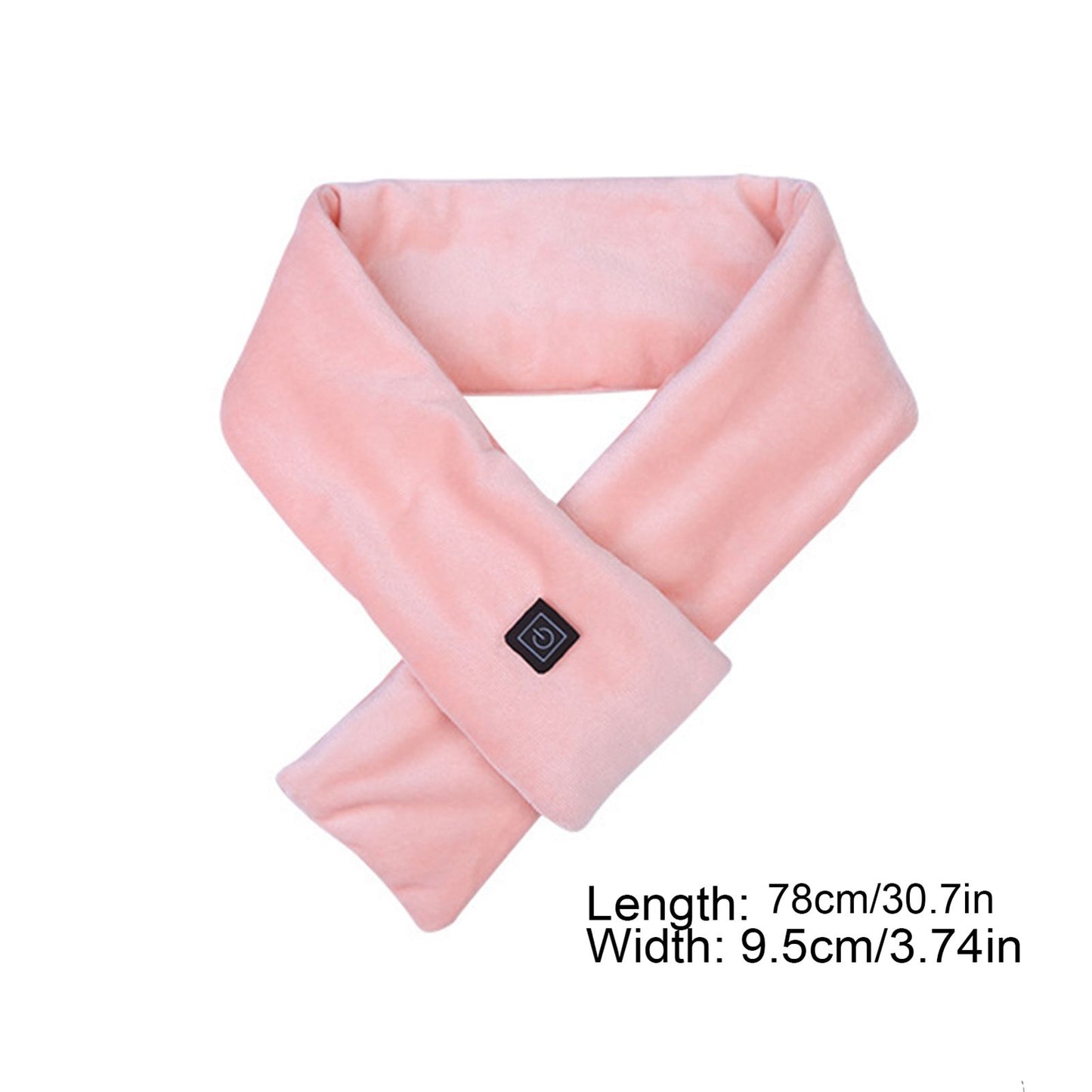 Heated Scarf Soft Neck Warmer USB Charging Heating Scarf 3 Speed Temperature Adjustment Neck Scarf for Men Women