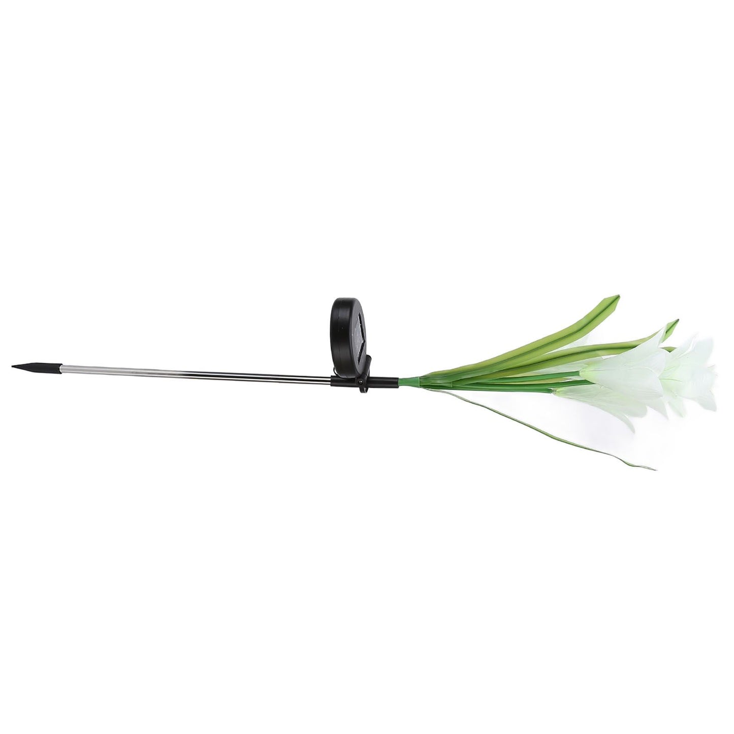 Solar Powered Flower Lights Waterproof Outdoor Solar Garden Stake Lights for Garden Patio BackyardWhite Color