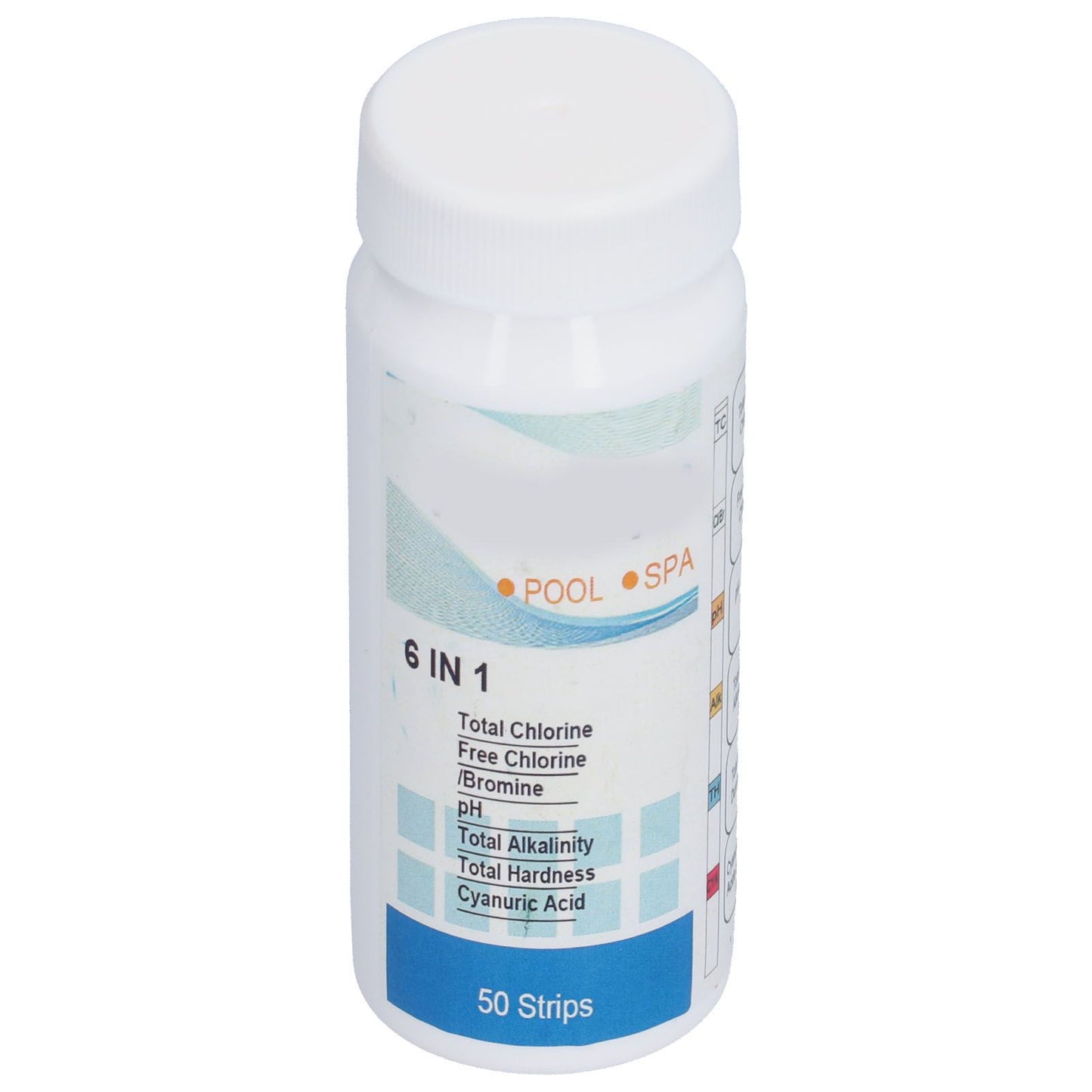 Pool Test Strips Durable Quick Portable Easy to Operate Pa Test Strips for Aquariums