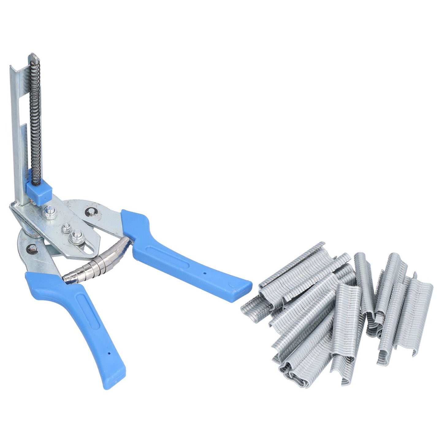 Hog Ring Pliers Kit Semi Automatic Convenient M Nail Pliers for Chicken Cage Pigeon Cage Rabbit Cage Fox Cage
