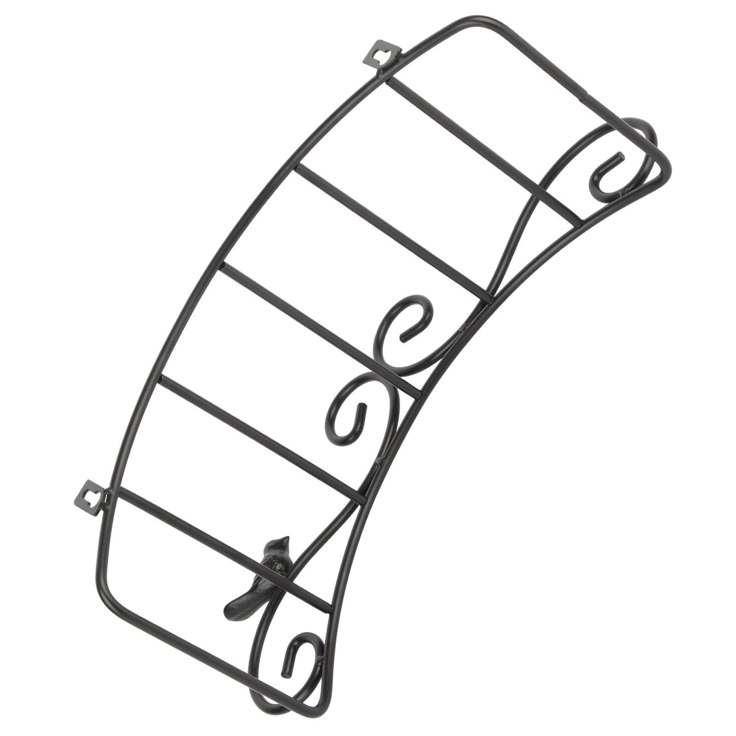 Garden Hose Holder Black Multifunction Antique Style Bird Brackets Water Pipe Storage