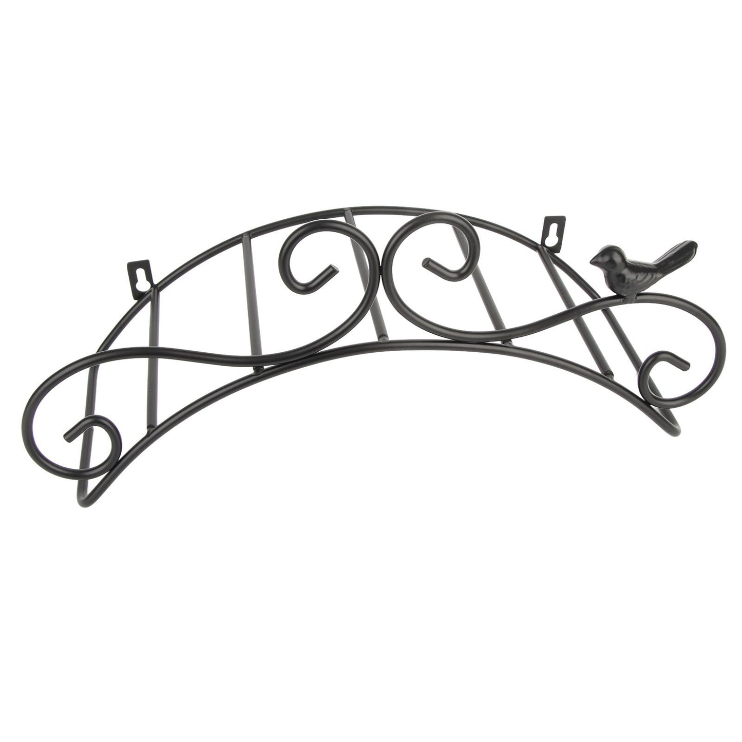 Garden Hose Holder Black Multifunction Antique Style Bird Brackets Water Pipe Storage