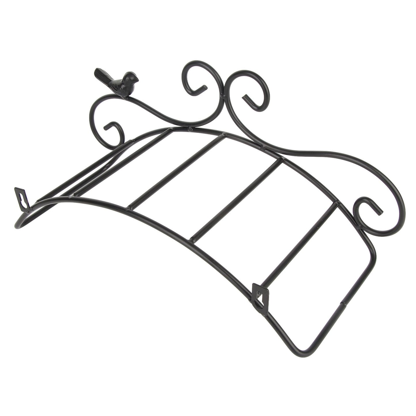 Garden Hose Holder Black Multifunction Antique Style Bird Brackets Water Pipe Storage