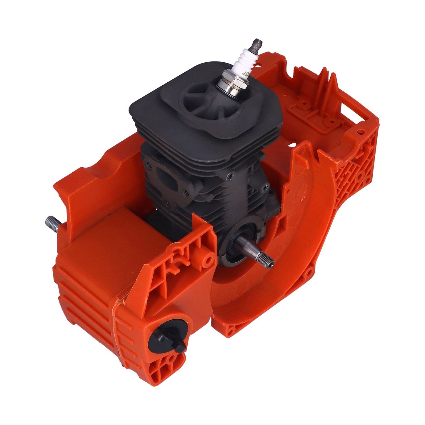 Crankcase Cylinder 40mm Crankcase Cylinder with Spark Plug for Husqvarna 136 137 141 142 Chainsaw 530071991