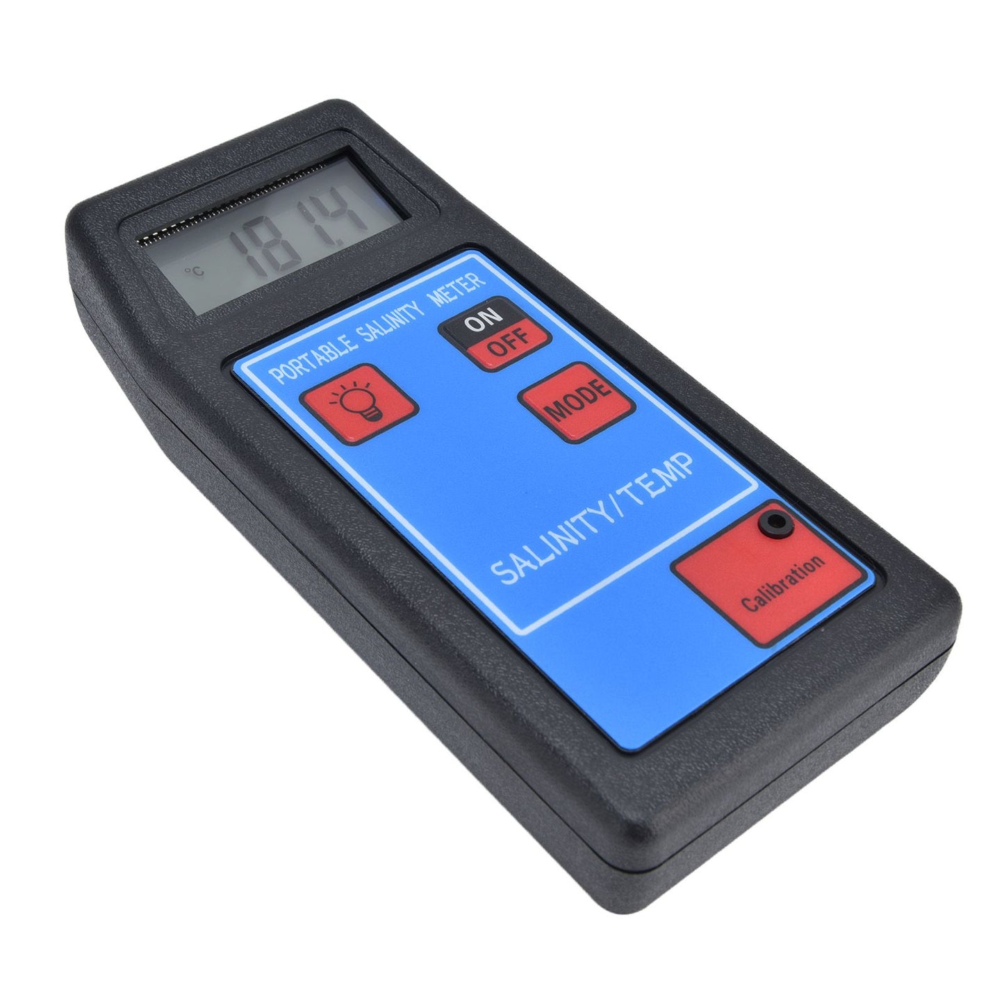 Portable Salinity TEMP Meter Multifunction Water Quality Analyzer for Aquarium Swimming Pool Aquaculture