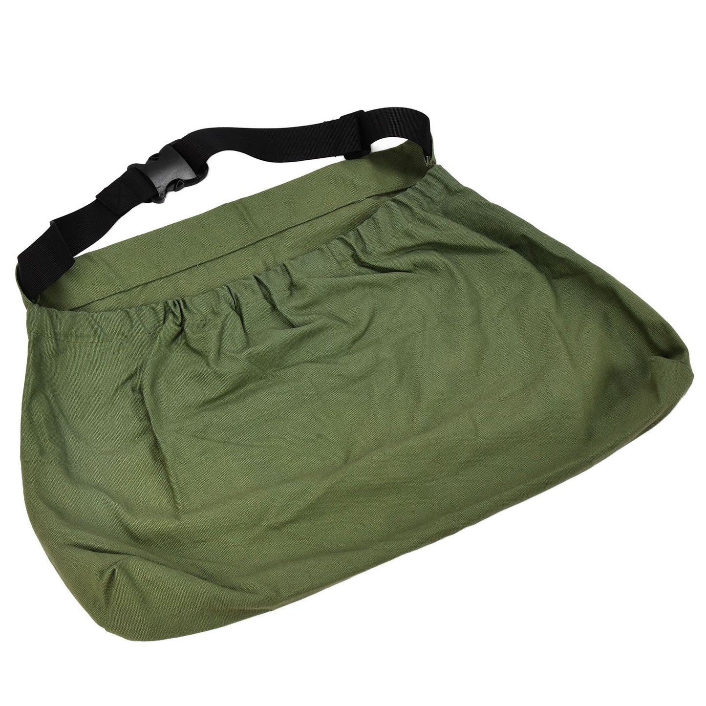 Orchard Picking Bag Waist Hanging Adjustable Oxford Cloth Harvesting Apron for Outdoor GardenMilitary Green
