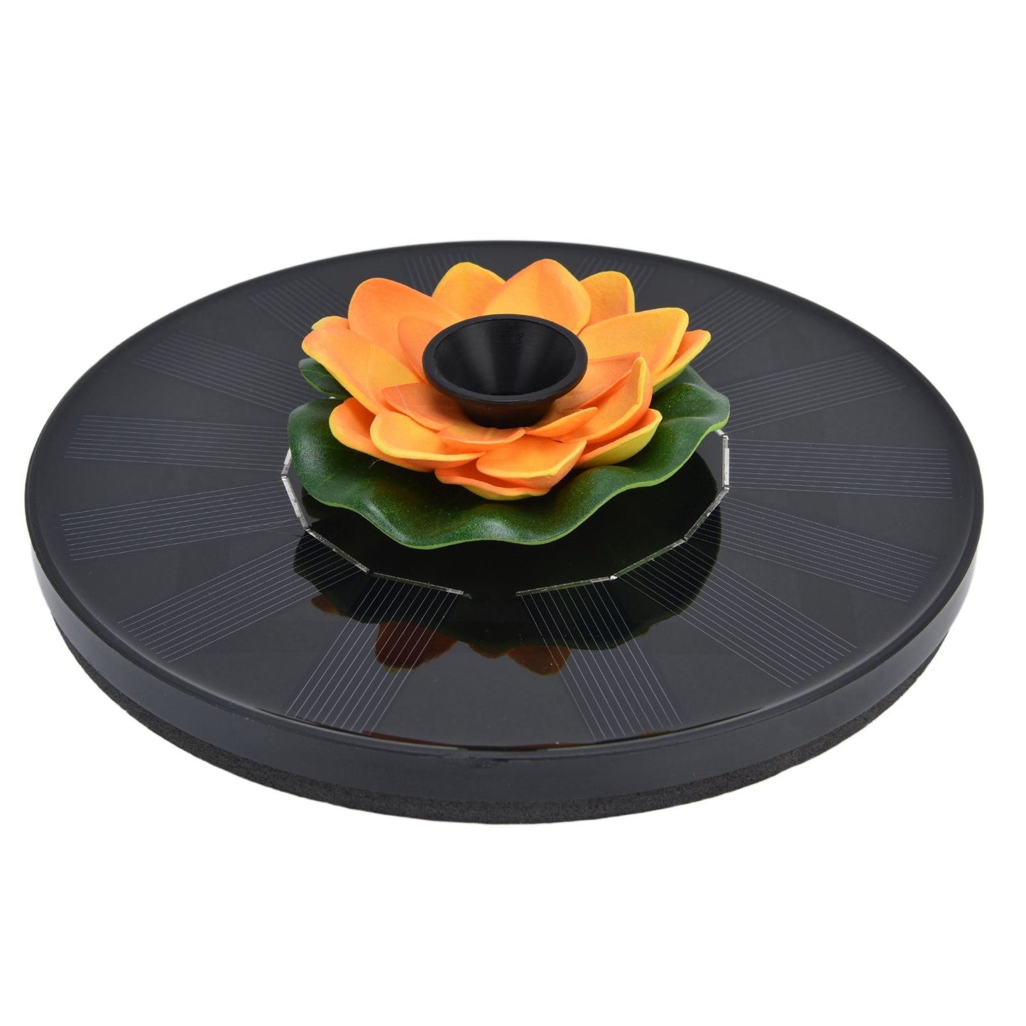 Lotus Solar Fountain Water Pump Floating Mini Solar Powered Water Fountain for Birdbaths Garden Pond Pool Outdoor1