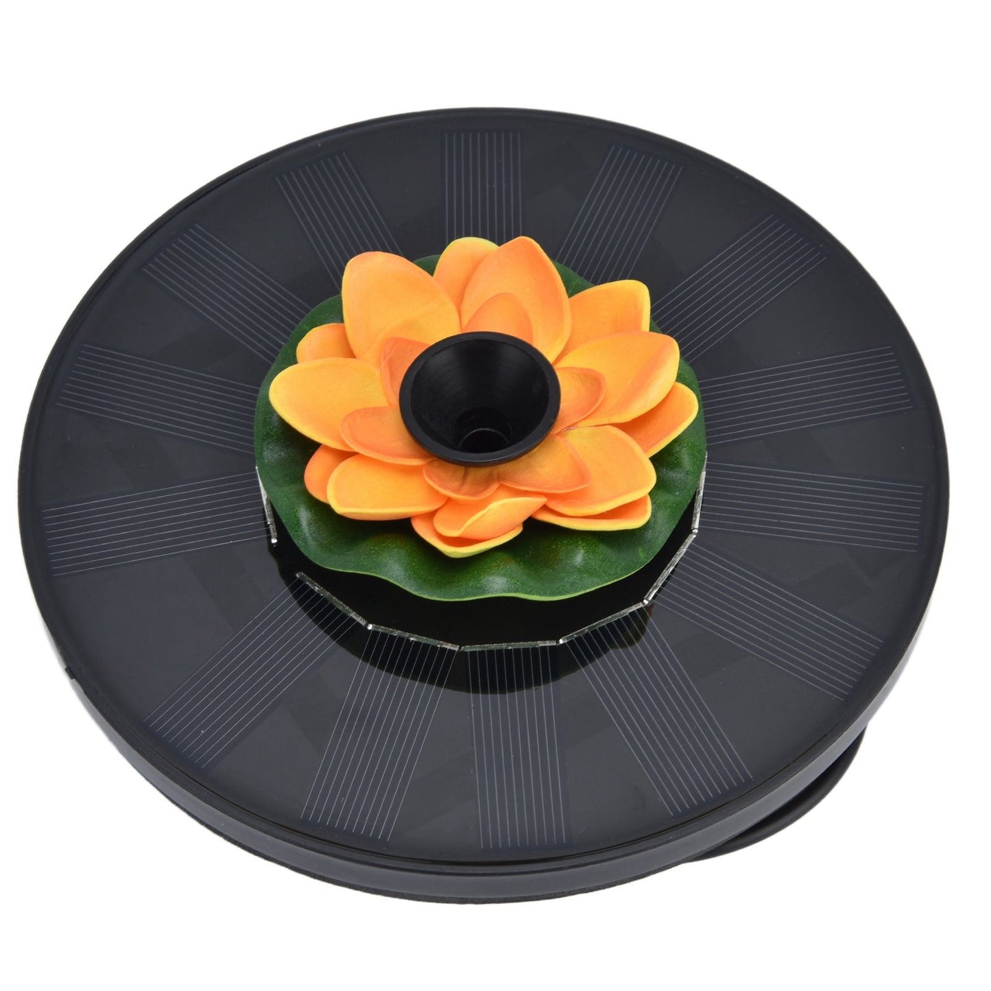 Lotus Solar Fountain Water Pump Floating Mini Solar Powered Water Fountain for Birdbaths Garden Pond Pool Outdoor1