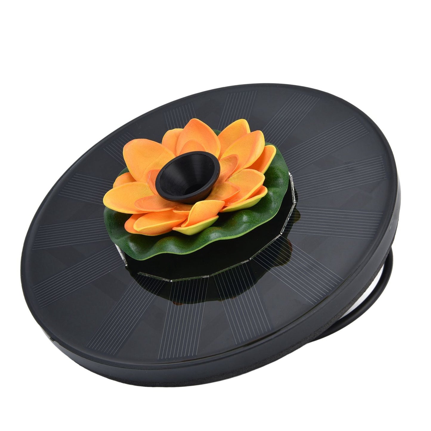 Lotus Solar Fountain Water Pump Floating Mini Solar Powered Water Fountain for Birdbaths Garden Pond Pool Outdoor1