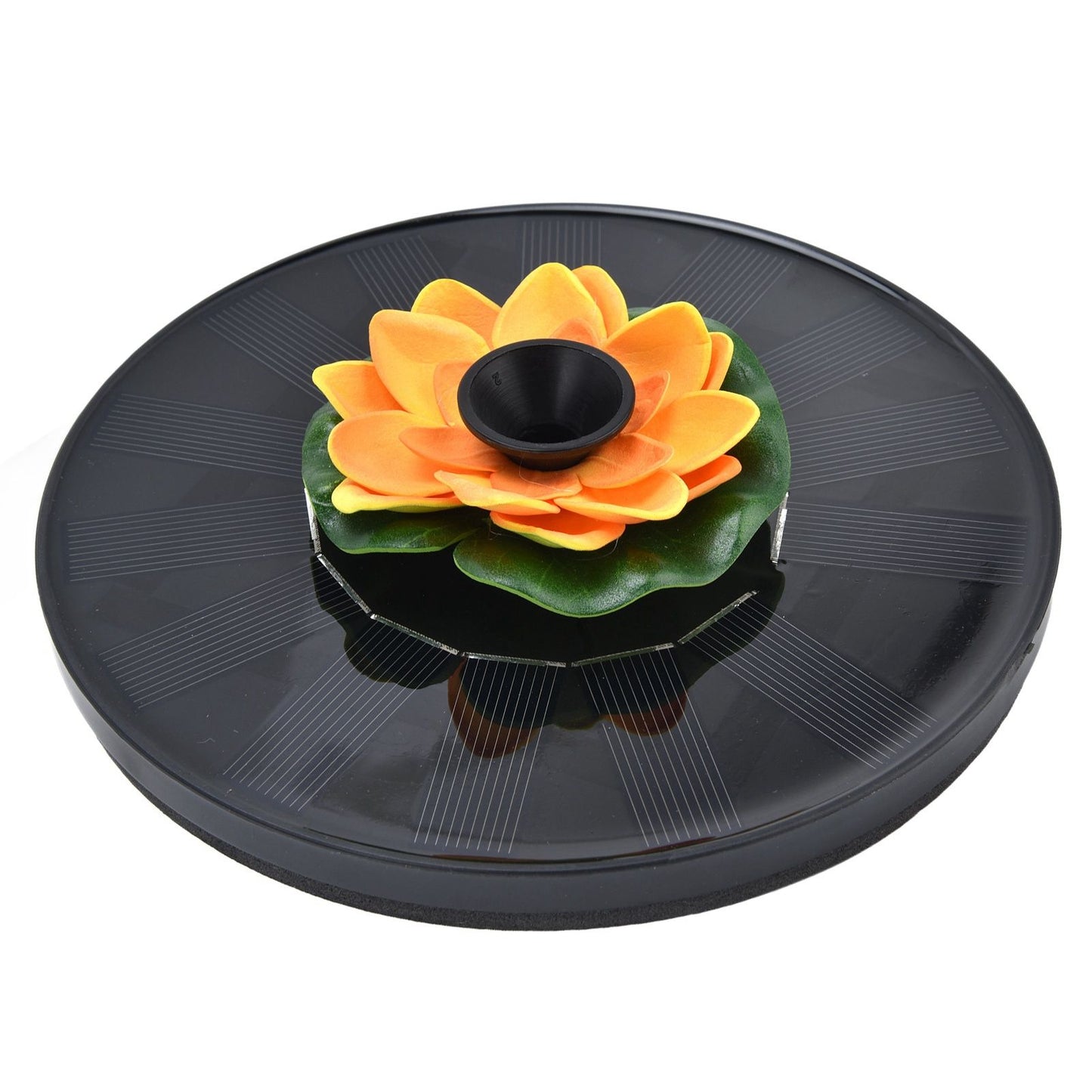 Lotus Solar Fountain Water Pump Floating Mini Solar Powered Water Fountain for Birdbaths Garden Pond Pool Outdoor1