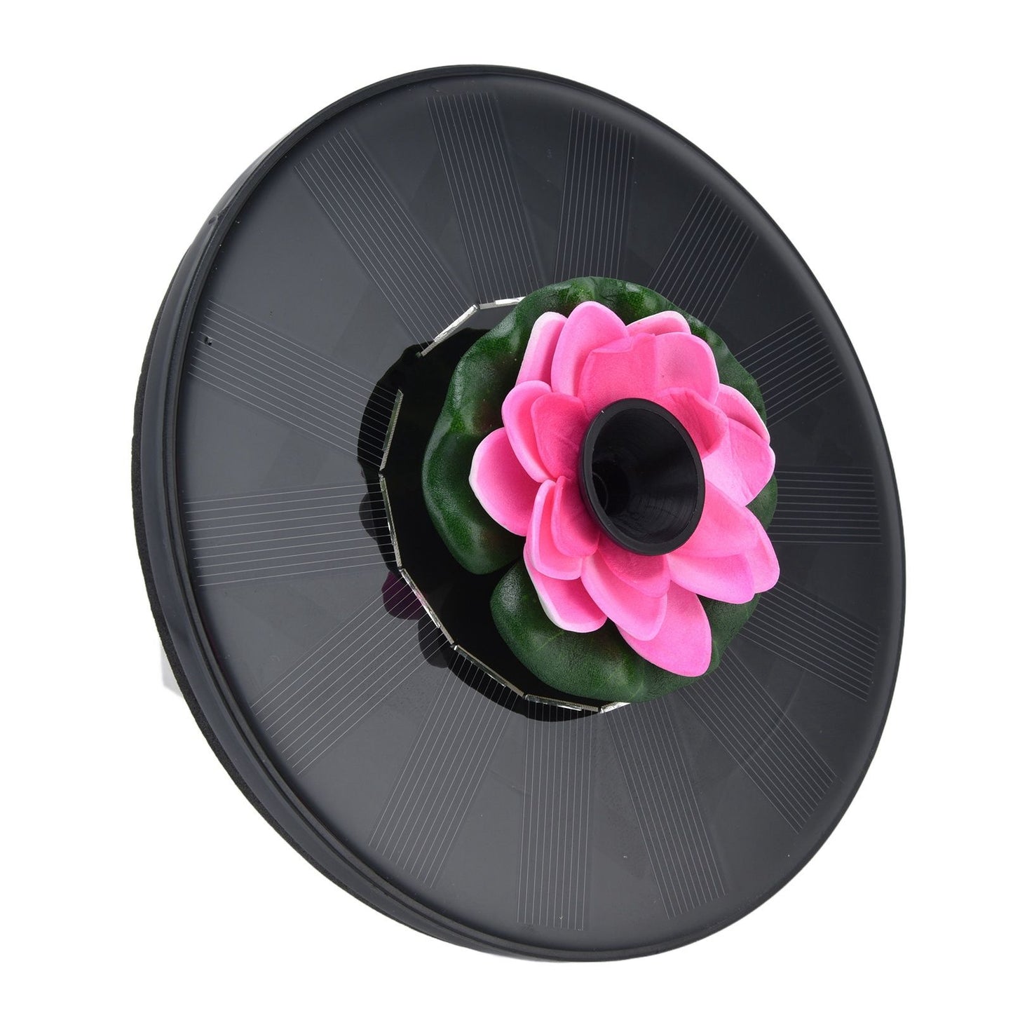 Lotus Solar Fountain Water Pump Floating Mini Solar Powered Water Fountain for Birdbaths Garden Pond Pool Outdoor2