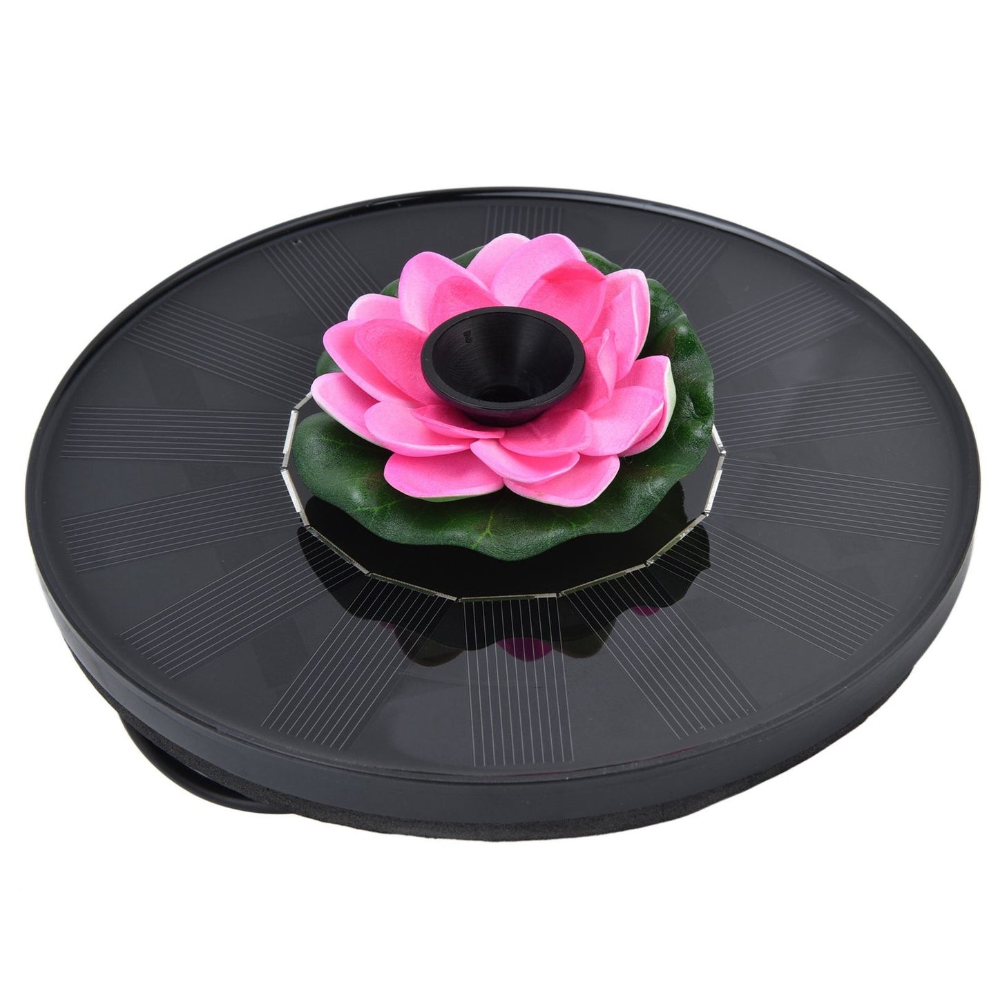 Lotus Solar Fountain Water Pump Floating Mini Solar Powered Water Fountain for Birdbaths Garden Pond Pool Outdoor2