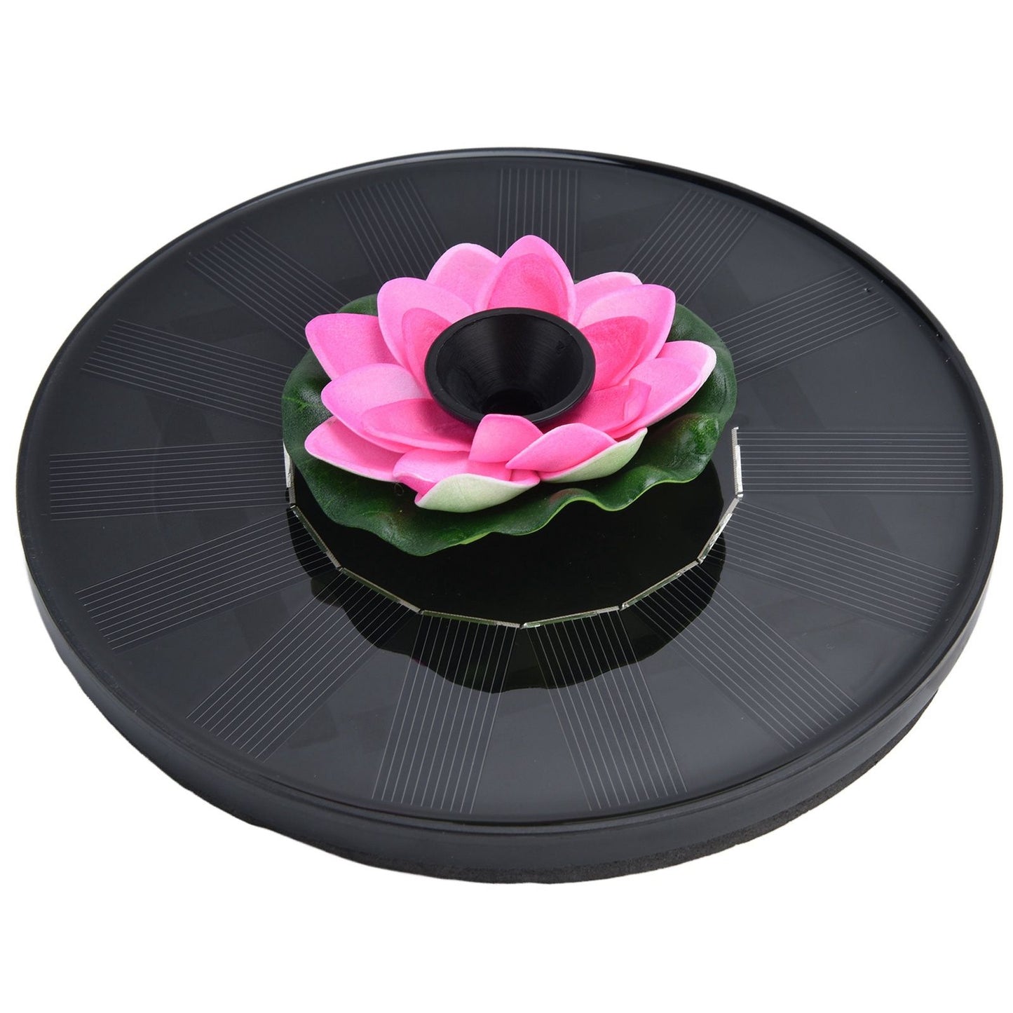 Lotus Solar Fountain Water Pump Floating Mini Solar Powered Water Fountain for Birdbaths Garden Pond Pool Outdoor2