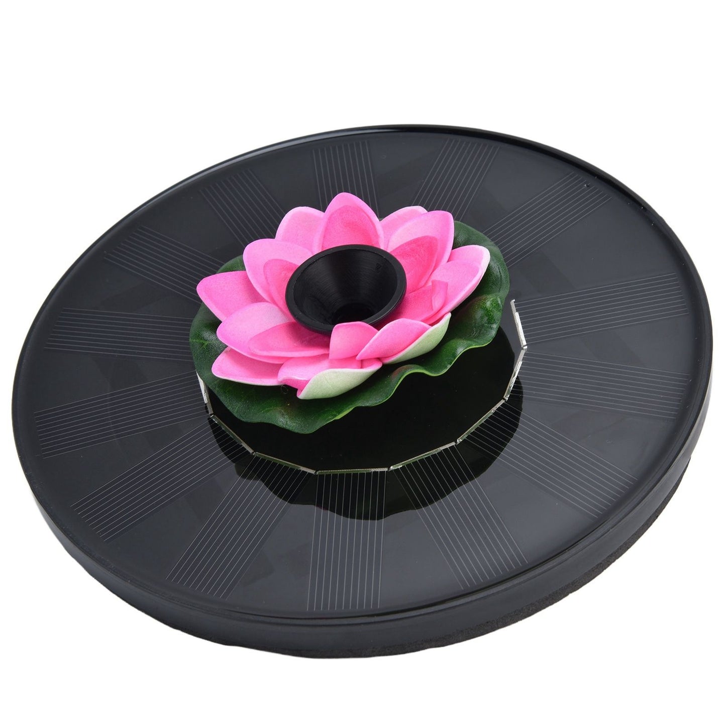 Lotus Solar Fountain Water Pump Floating Mini Solar Powered Water Fountain for Birdbaths Garden Pond Pool Outdoor2