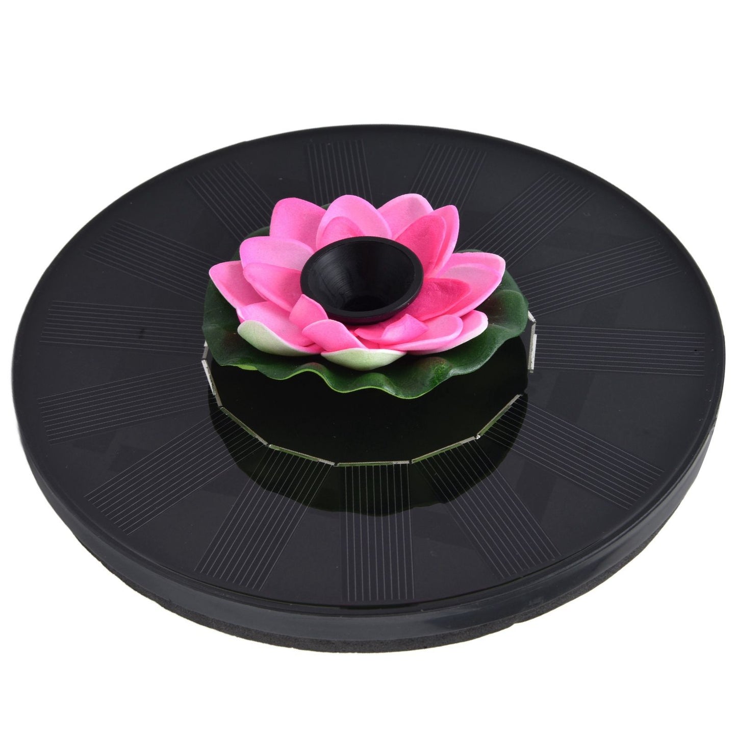 Lotus Solar Fountain Water Pump Floating Mini Solar Powered Water Fountain for Birdbaths Garden Pond Pool Outdoor2