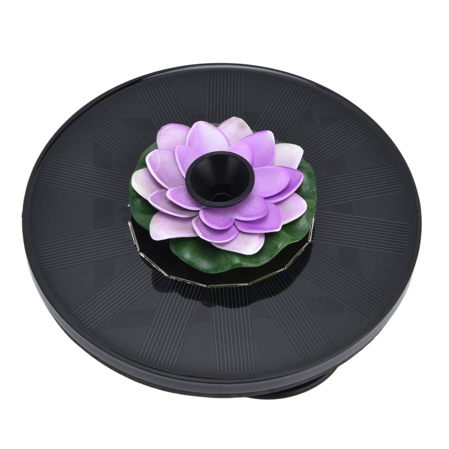 Lotus Solar Fountain Water Pump Floating Mini Solar Powered Water Fountain for Birdbaths Garden Pond Pool Outdoor3