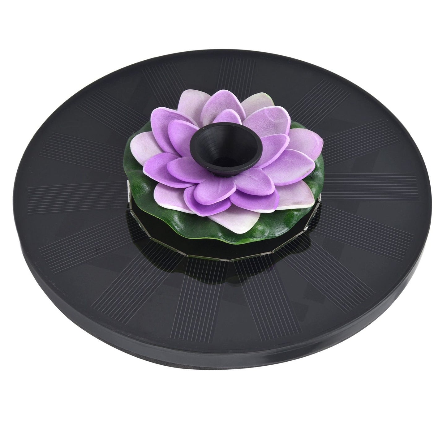 Lotus Solar Fountain Water Pump Floating Mini Solar Powered Water Fountain for Birdbaths Garden Pond Pool Outdoor3
