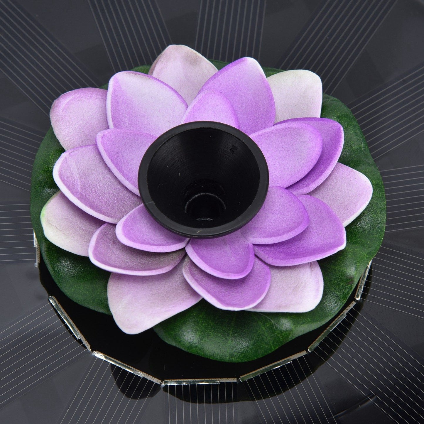 Lotus Solar Fountain Water Pump Floating Mini Solar Powered Water Fountain for Birdbaths Garden Pond Pool Outdoor3