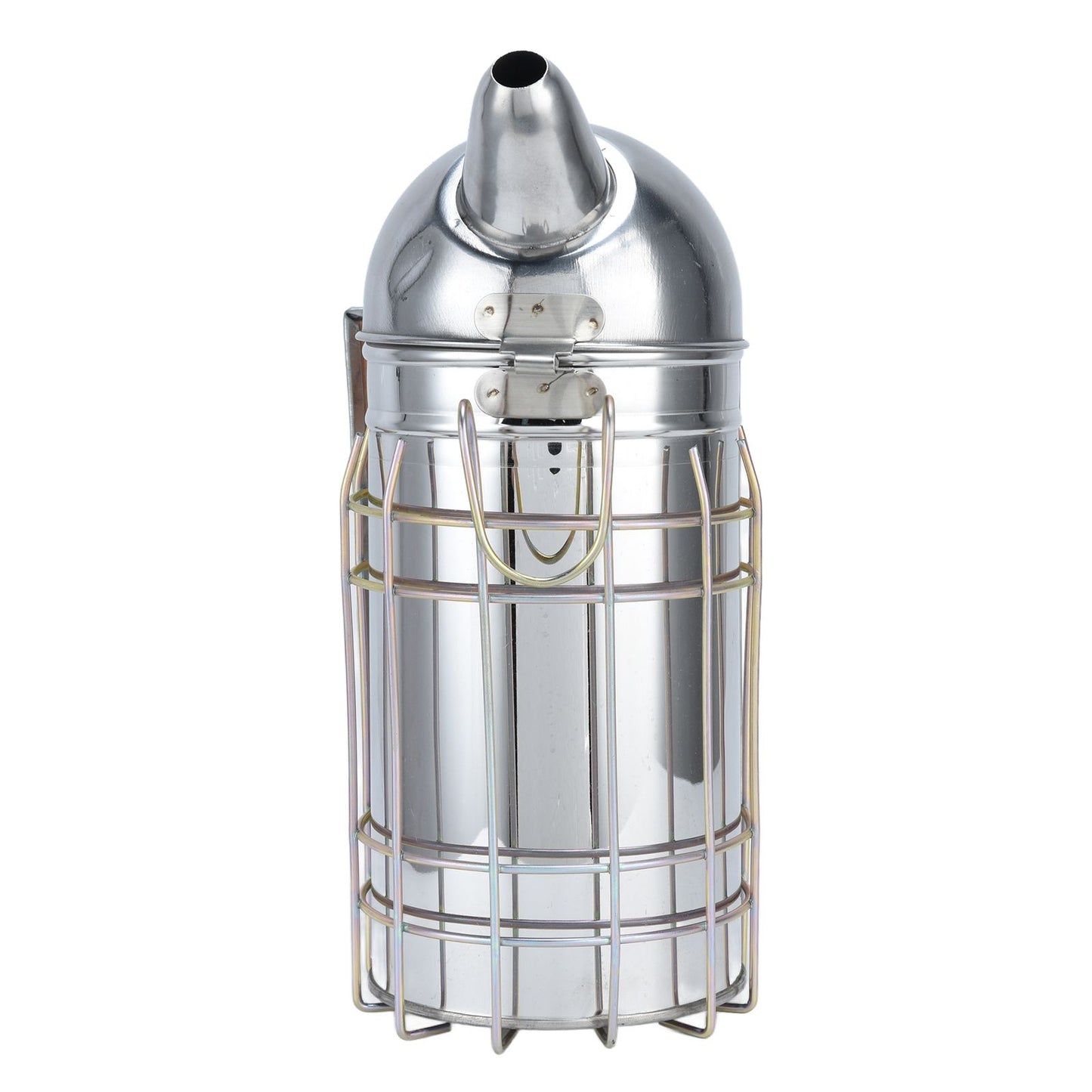 Pointed Beehive Smoker Stainless Steel Beekeeping Equipment Apiculture Tool for Outdoor Bee House