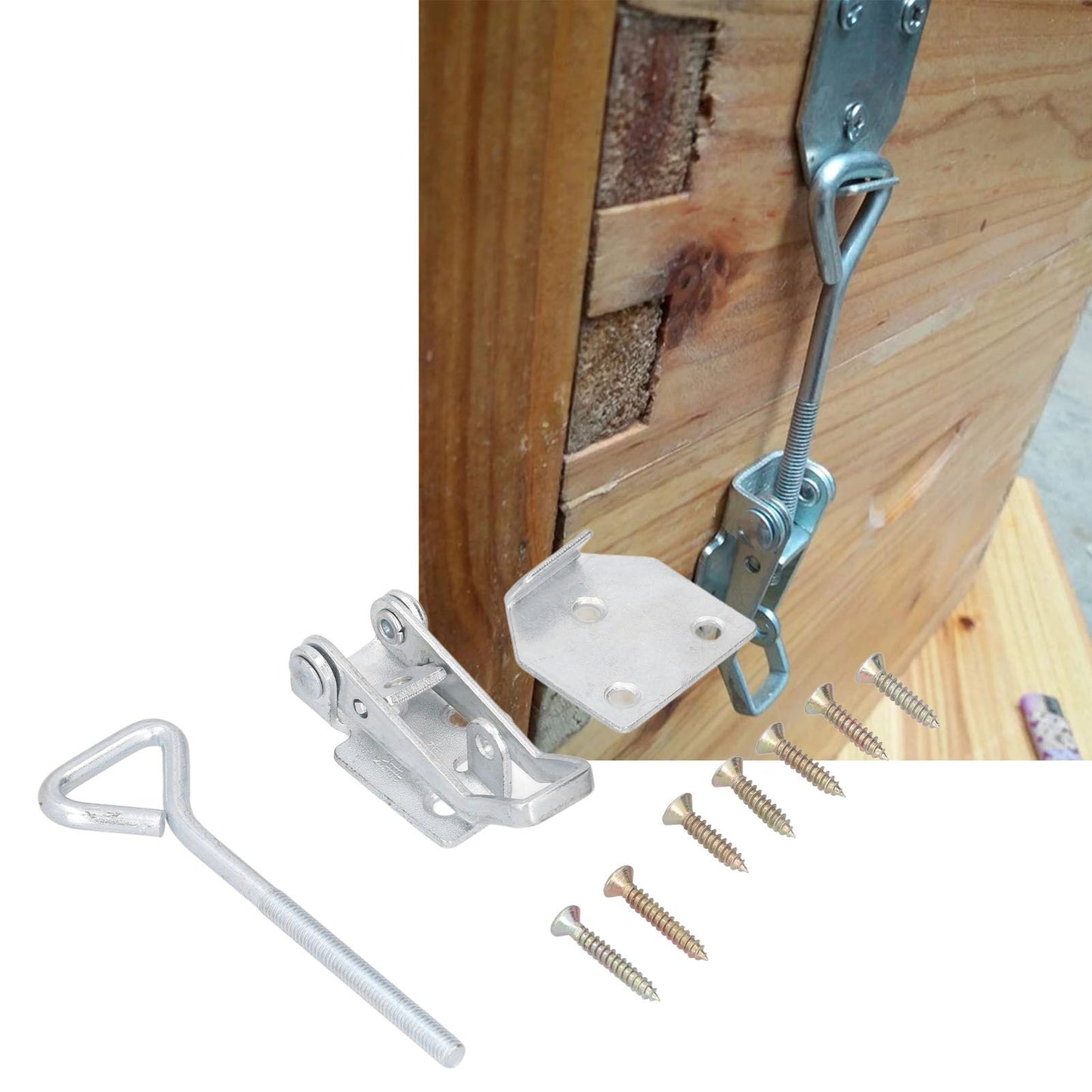 5 Set Beehive Lock Fasteners Adjustable Bee Box Locked Buckle Beehive Bottom Connector Beekeeping Supplies