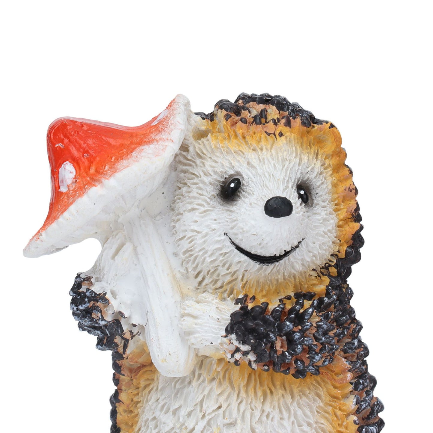 1 Pair Resin Hedgehog Ornament Micro Landscape Animal Decoration for Birthday Bedroom Study
