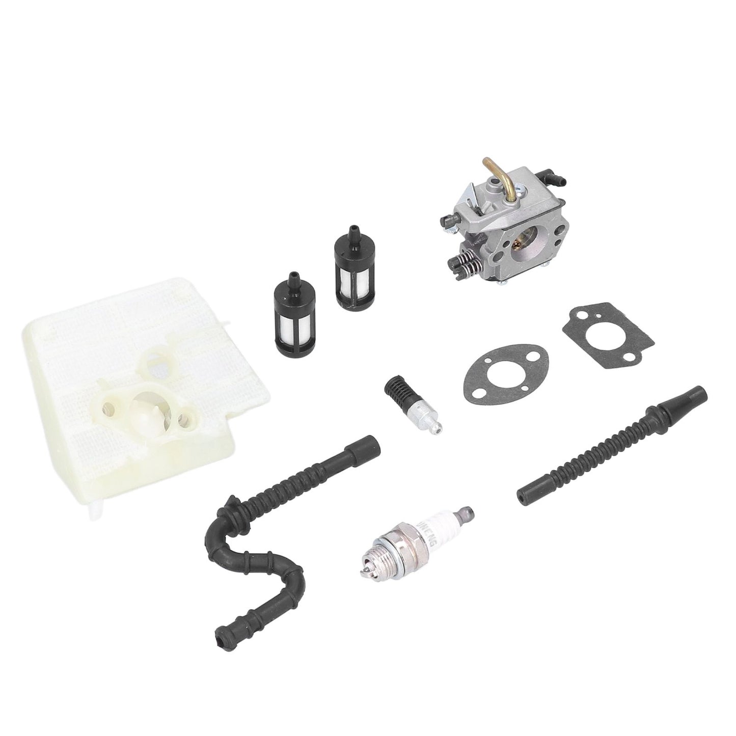 Carburetor Air Filter Spark Plug Relief Valve Set Replacement Fit for Stihl MS260 MS240 024 024AV
