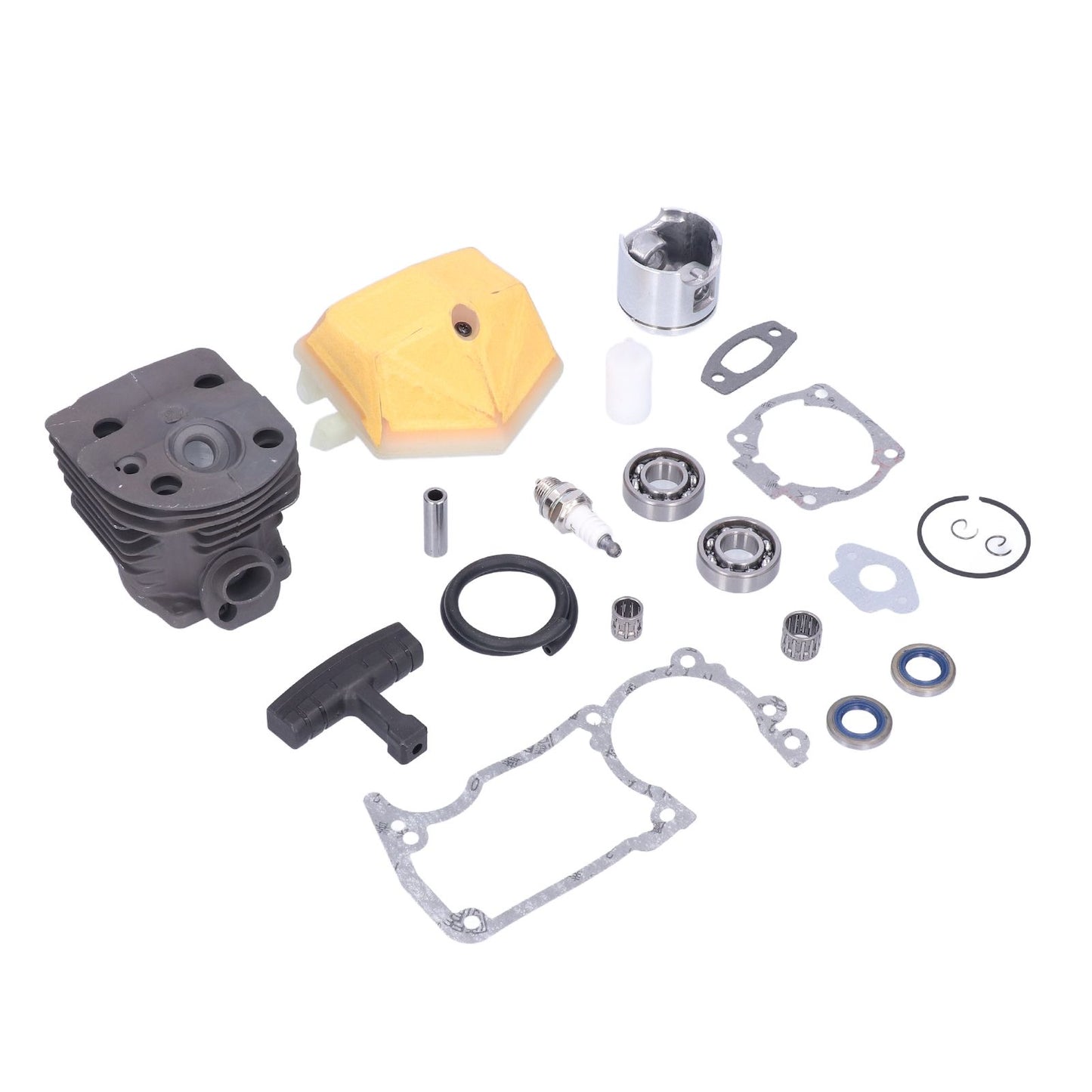 46mm Cylinder Piston Spark Plug Fuel Filter Kit Garden Chainsaw Accessory Fit for Husqvarna 55 51