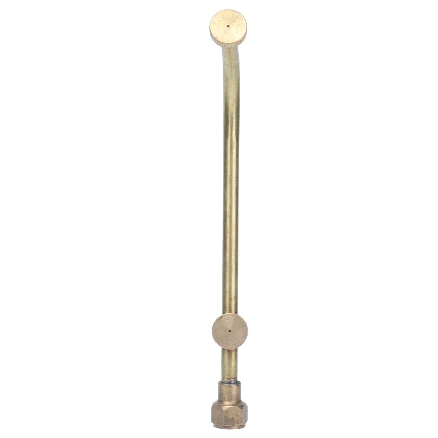 Garden Sprayer Nozzle Double Outlets Brass Agricultural Water Mist Atomizing Sprinkler G1/4 Inner Wire Connector