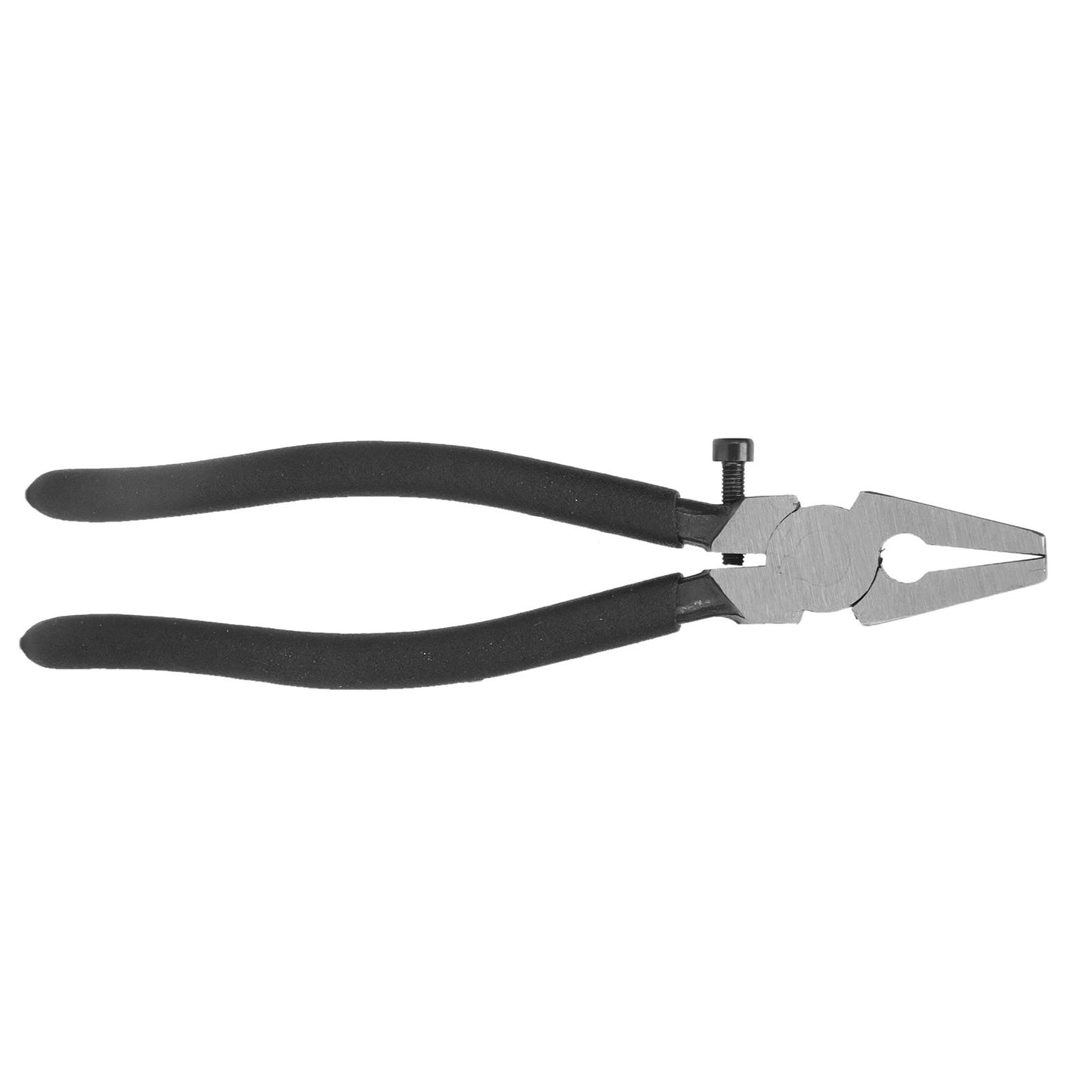 Clamping Plier 8 Inches Carbon Steel Adjustable Multifunctional Ergonomic Crimper Plier for Glass Ceramic Trimming