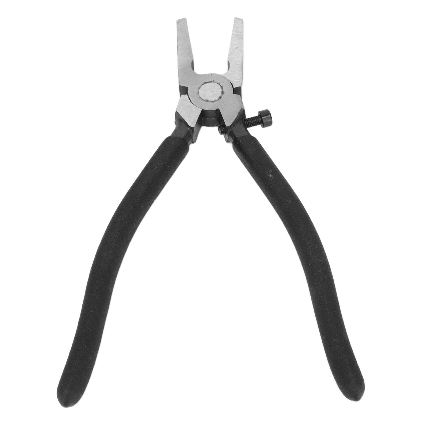Clamping Plier 8 Inches Carbon Steel Adjustable Multifunctional Ergonomic Crimper Plier for Glass Ceramic Trimming