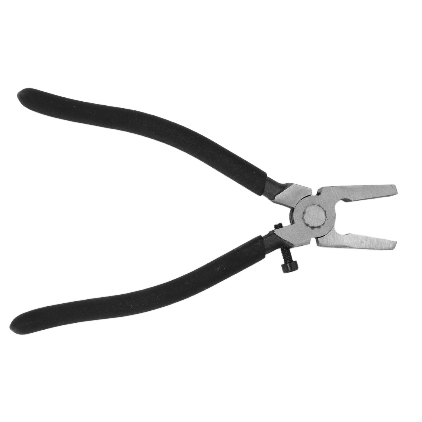 Clamping Plier 8 Inches Carbon Steel Adjustable Multifunctional Ergonomic Crimper Plier for Glass Ceramic Trimming