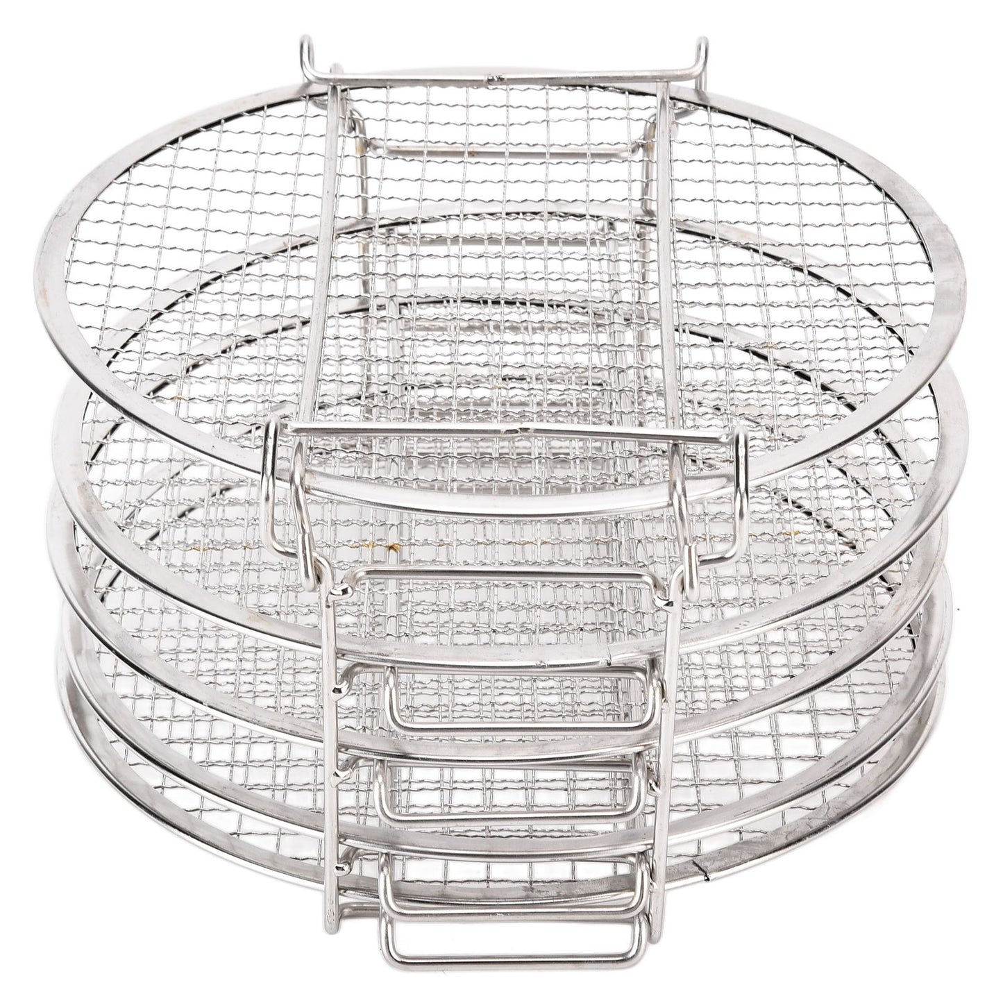 Stackable Dehydrator Rack Stainless Steel Drying Rack with Anti Scalding Gloves Fit for Ninja Foodi Fryer