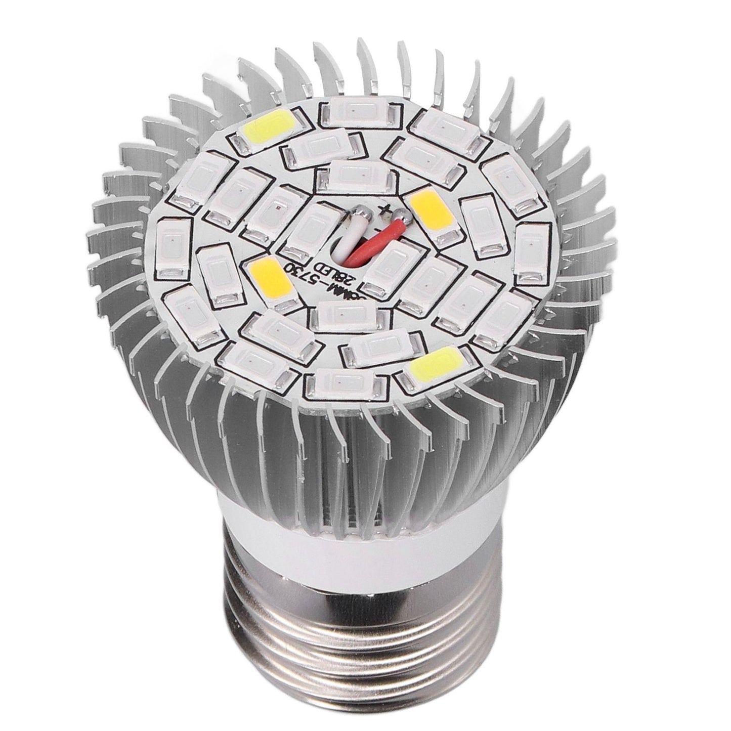 LED Grow Light Bulb Full Spectrum 28 LED E27 Socket Plant Light Bulb for Indoor Plants
