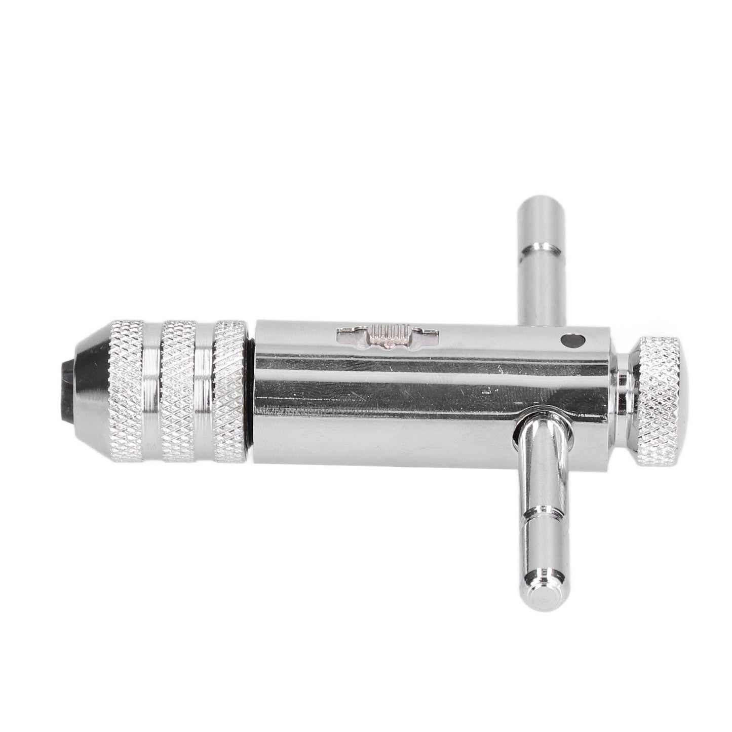 Ratchet Tap Wrench Rigid Hold 3 Positions Gear Box Adjustable Various Tap Sizes T Handle Tap Wrench for Faucet Reamer