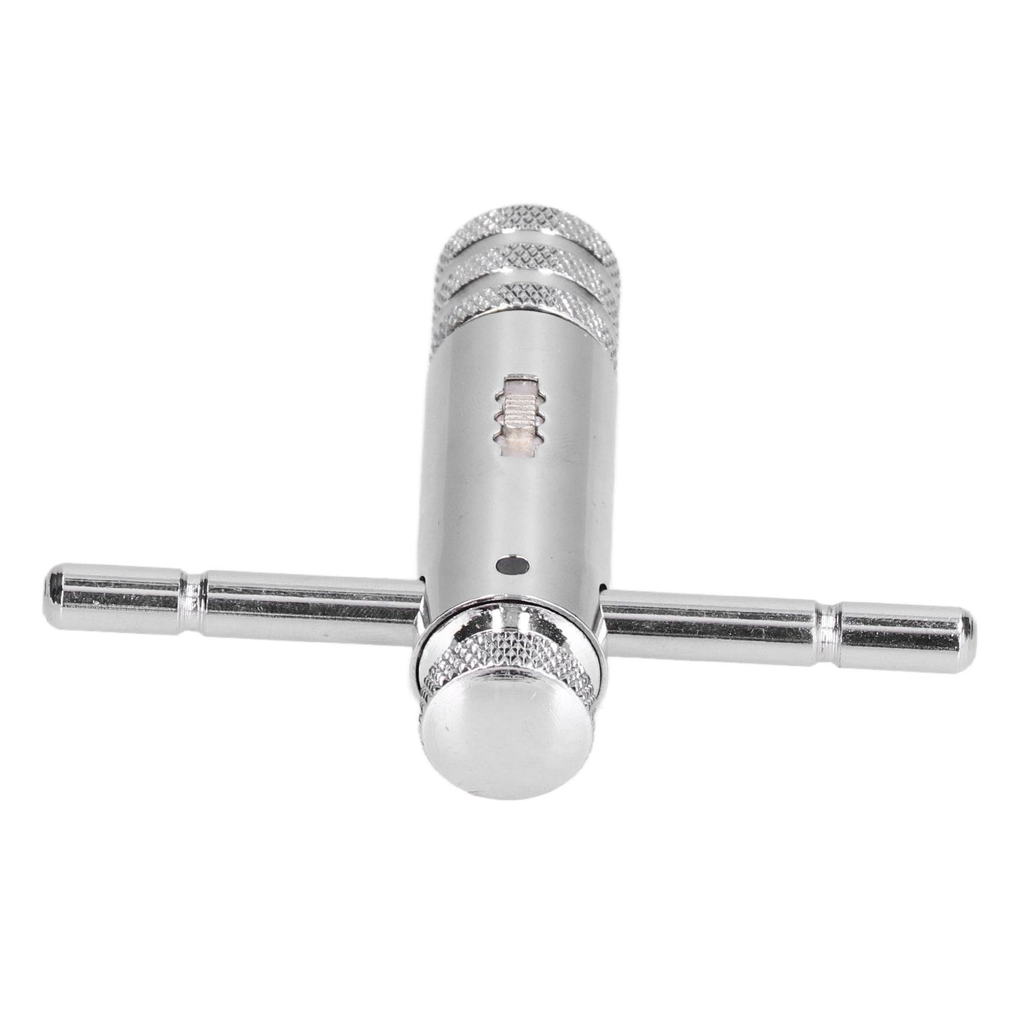 Ratchet Tap Wrench Rigid Hold 3 Positions Gear Box Adjustable Various Tap Sizes T Handle Tap Wrench for Faucet Reamer