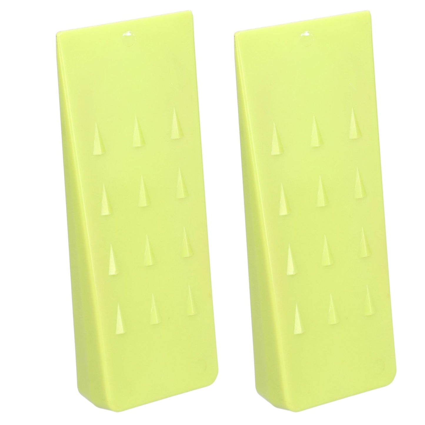 2 Pcs Chainsaw Wedges 8 Inch Green Chainsaw Felling Cutting Wedges Log Splitter Wedges