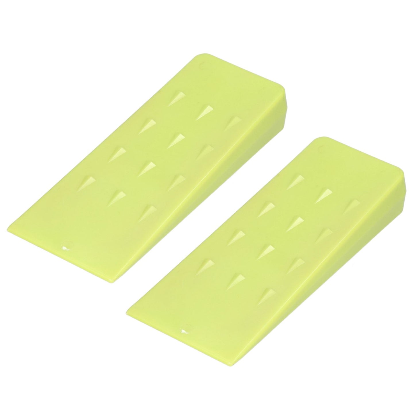 2 Pcs Chainsaw Wedges 8 Inch Green Chainsaw Felling Cutting Wedges Log Splitter Wedges