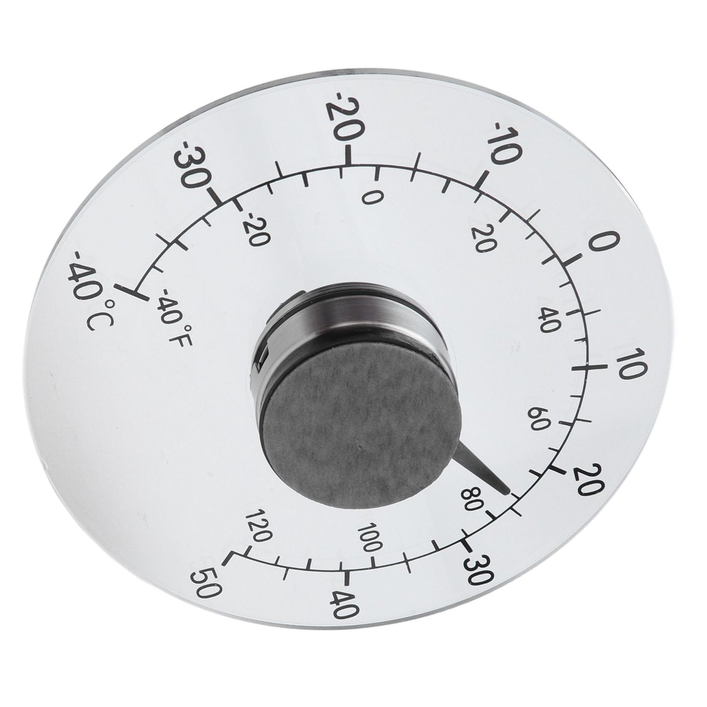 Outdoor Thermometer Adhesive Transparent Waterproof Door Window Temperature Meter for Farm Home