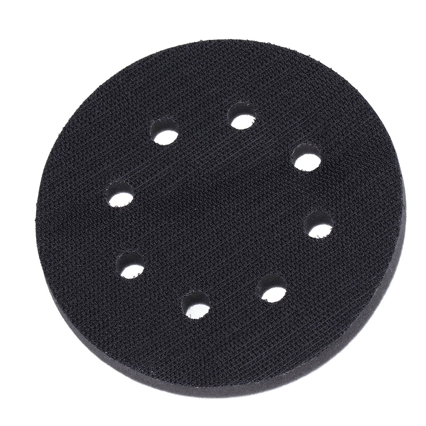 5 Inch 8 Holes Hook and Loop Soft Sponge Cushion Density Interface Pads for for Sanding Machine Tray