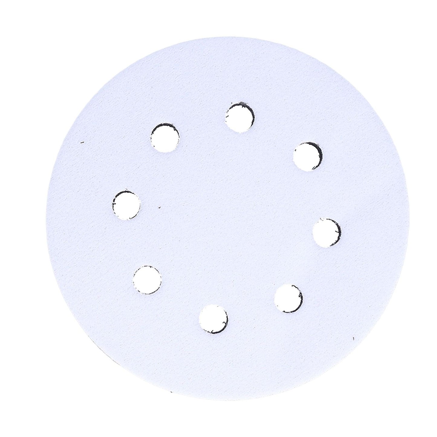 5 Inch 8 Holes Hook and Loop Soft Sponge Cushion Density Interface Pads for for Sanding Machine Tray