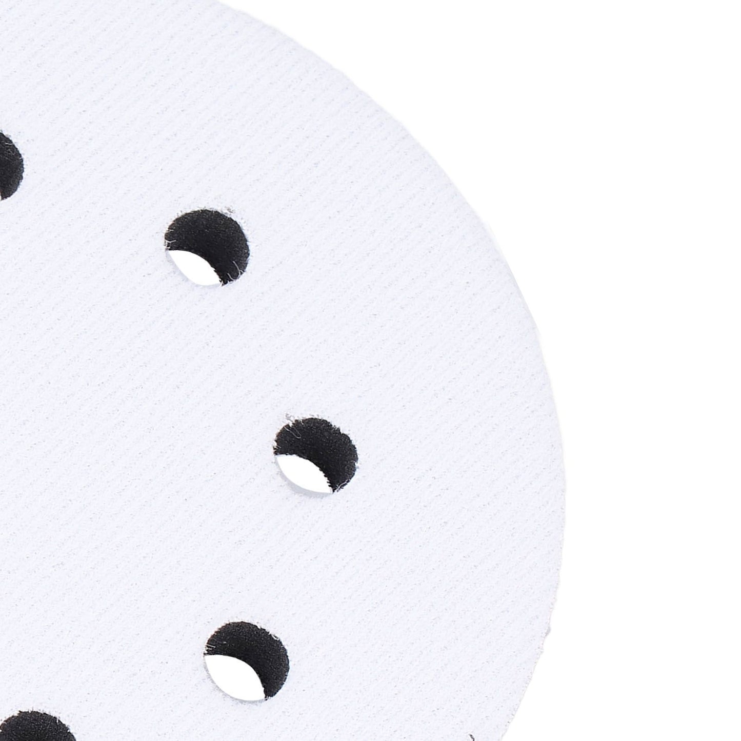 5 Inch 8 Holes Hook and Loop Soft Sponge Cushion Density Interface Pads for for Sanding Machine Tray