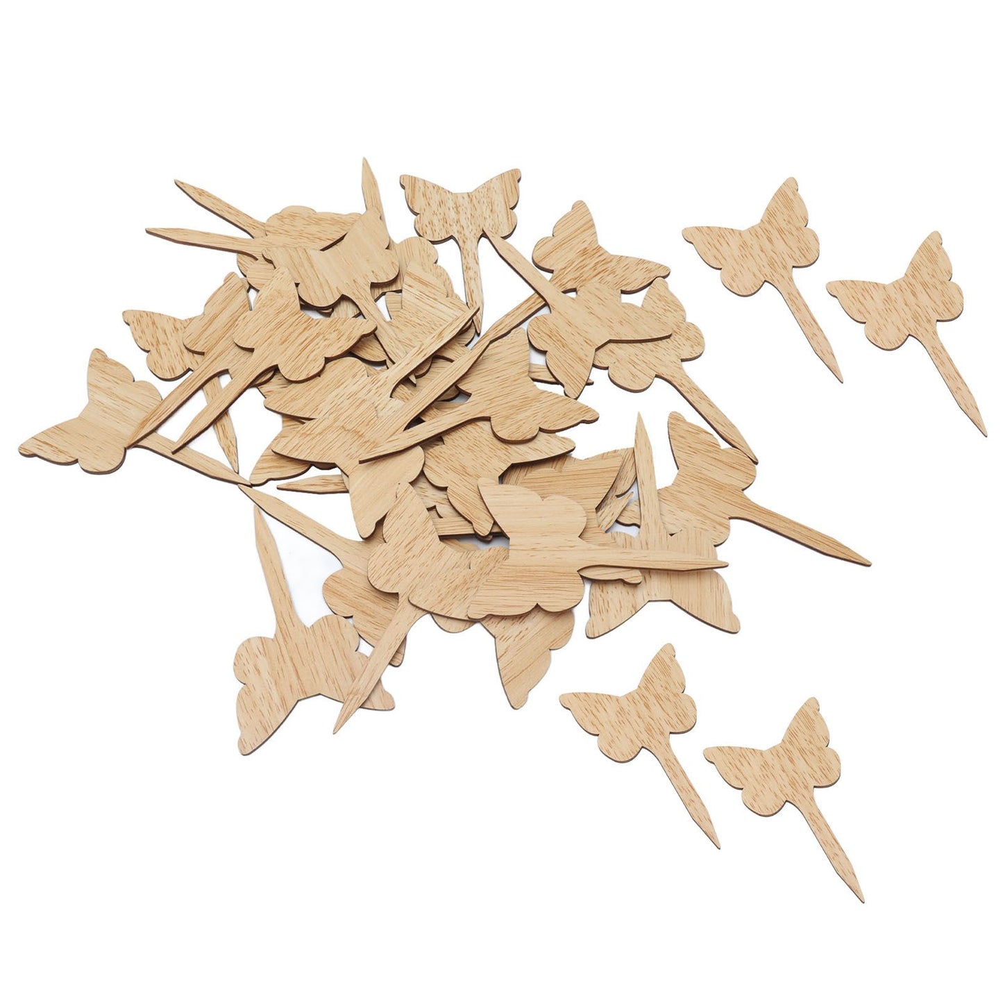 30PCS Plant Label Wood Plant Tag Eco Friendly Garden Flower Potted Plant Sign for Greenhouse