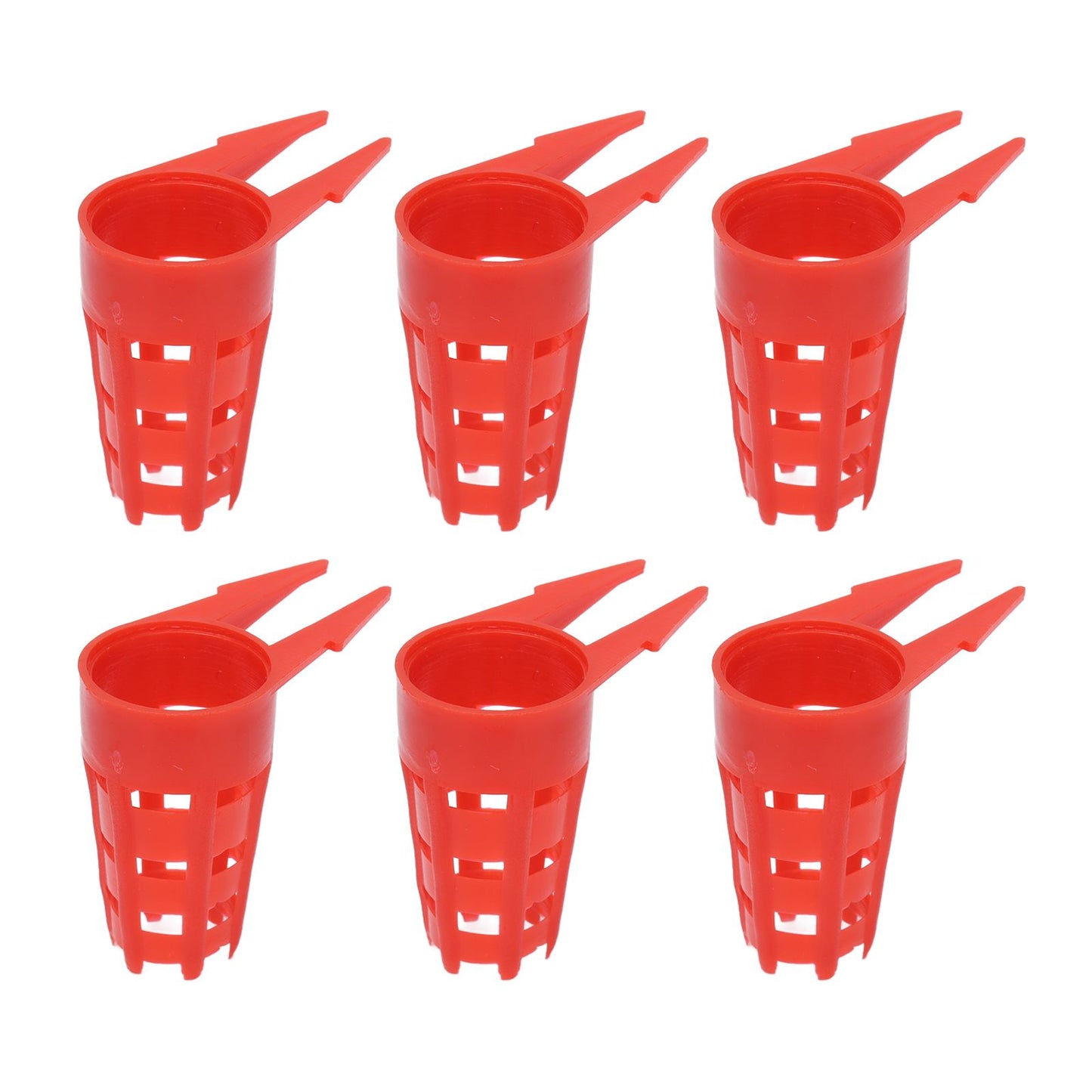 20pcs Queen Bee Cages Small Plastic Protective Safe Bee Cells Cover for Beekeeping Equipment