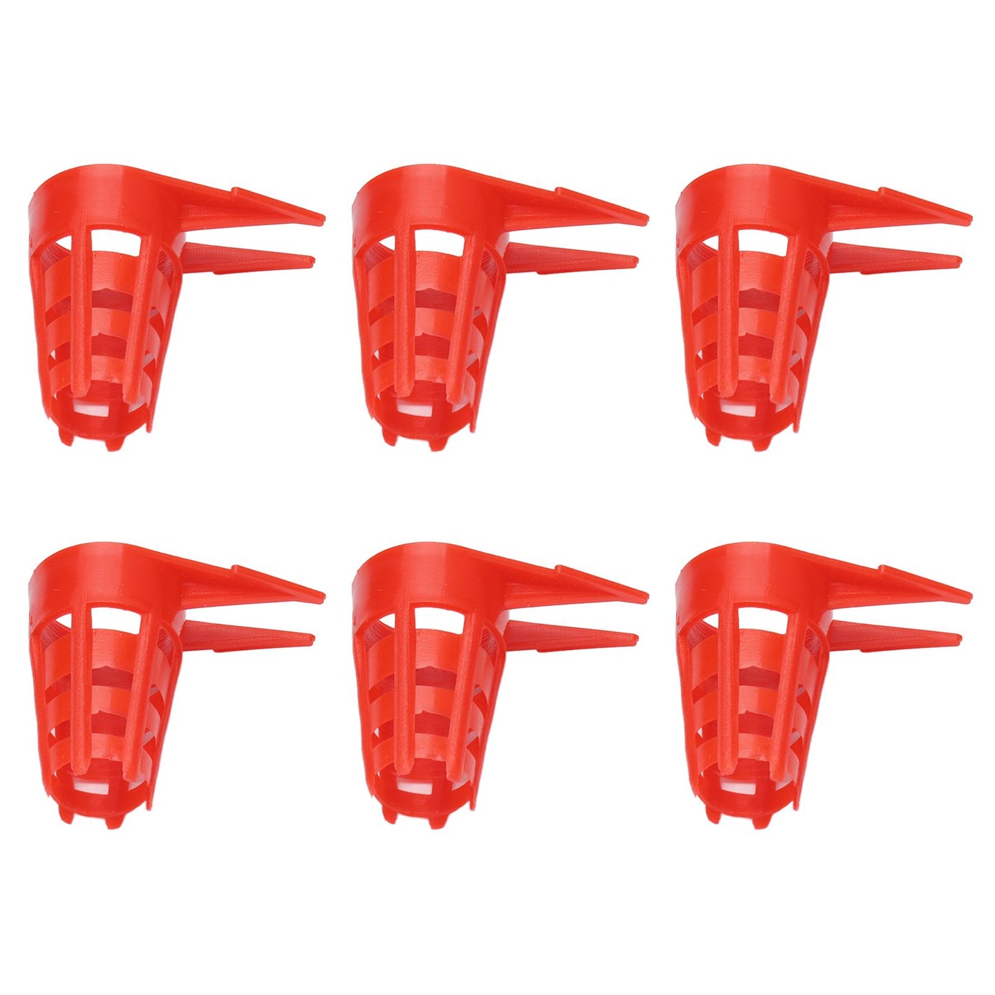 20pcs Queen Bee Cages Small Plastic Protective Safe Bee Cells Cover for Beekeeping Equipment