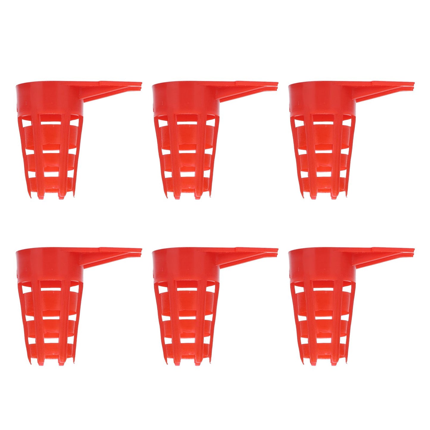 20pcs Queen Bee Cages Small Plastic Protective Safe Bee Cells Cover for Beekeeping Equipment