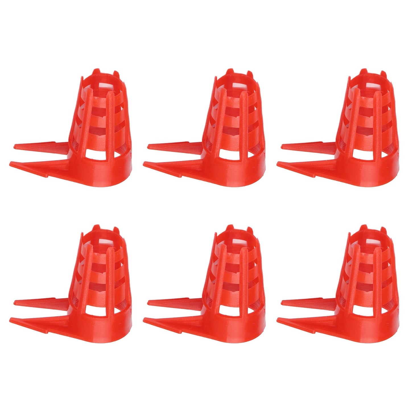 20pcs Queen Bee Cages Small Plastic Protective Safe Bee Cells Cover for Beekeeping Equipment