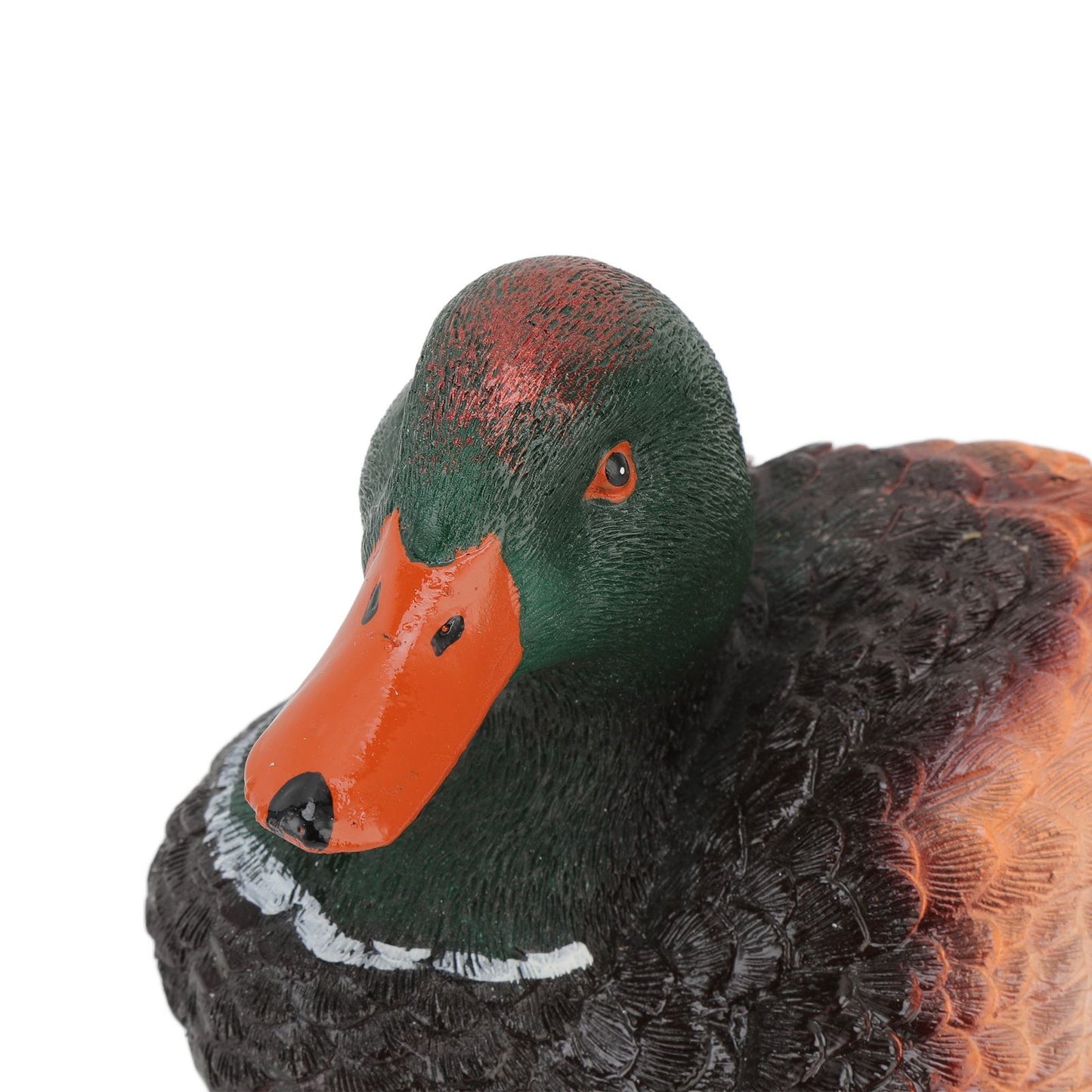 Simulation Water Floating Duck Sculpture Ornament Synthetic Resin Artware Fountain Pond Decoration