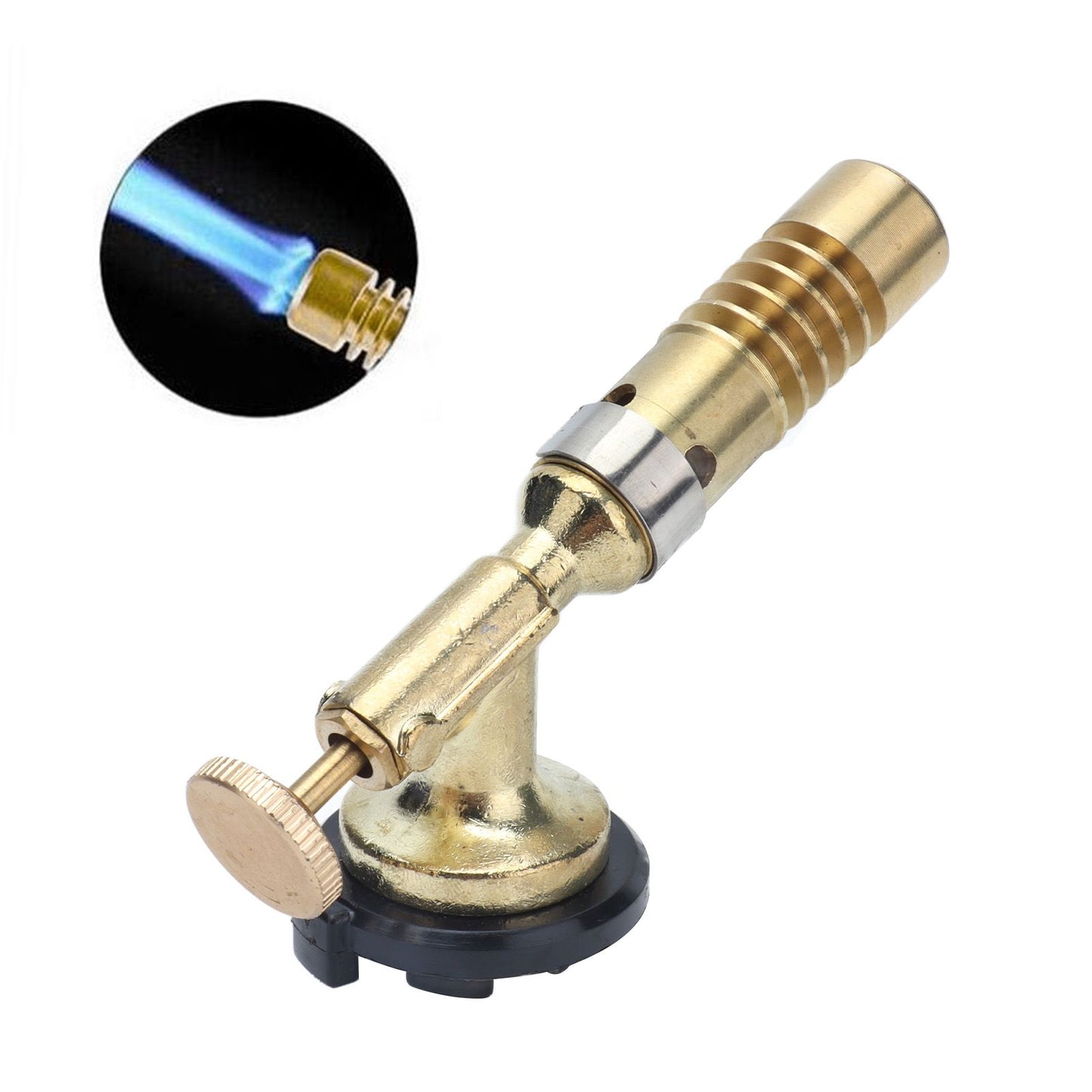 Copper Ignition Gun Gas Flame Torch High Temperature Cassette Gas Spray Gun for Welding Barbecue