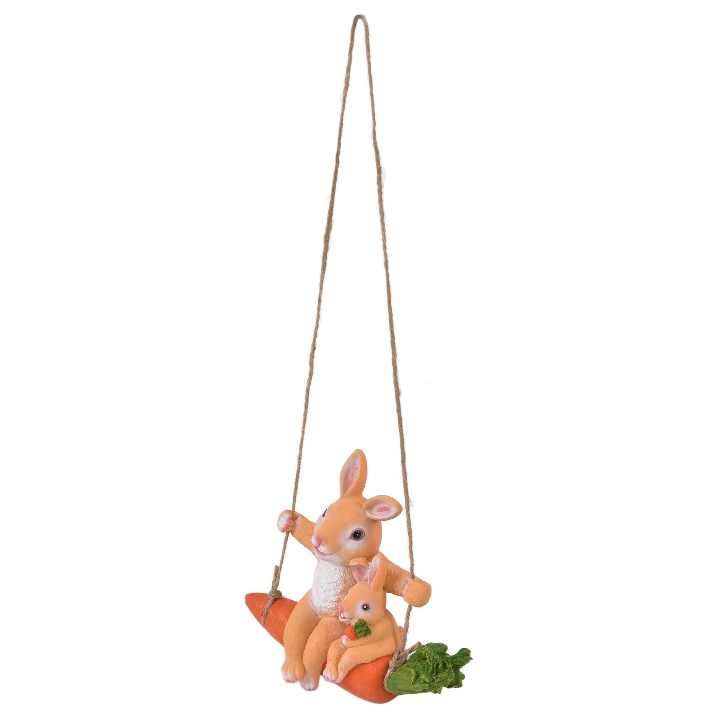 Gardening Pendant Rabbits Pattern Exquisitely Carved Romantic Feel Home Decoration