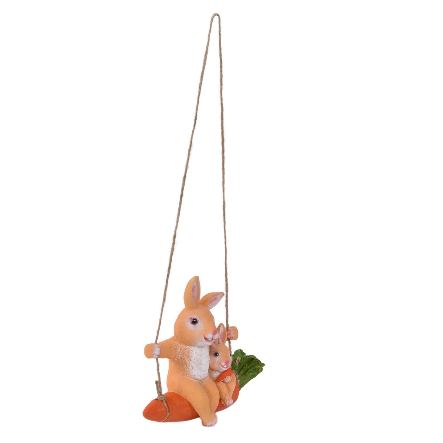 Gardening Pendant Rabbits Pattern Exquisitely Carved Romantic Feel Home Decoration